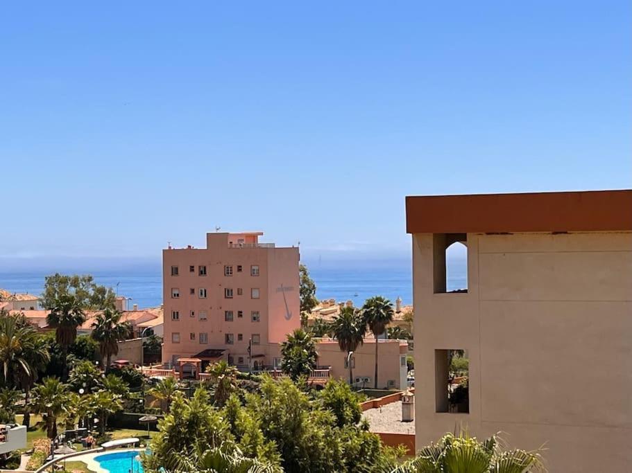 Benalmadena Costa Malaga Apartamento Muy Acogedor Con Vistas Al Mar Terraza Gigante Para Verano E Invierno Parking Eksteriør bilde
