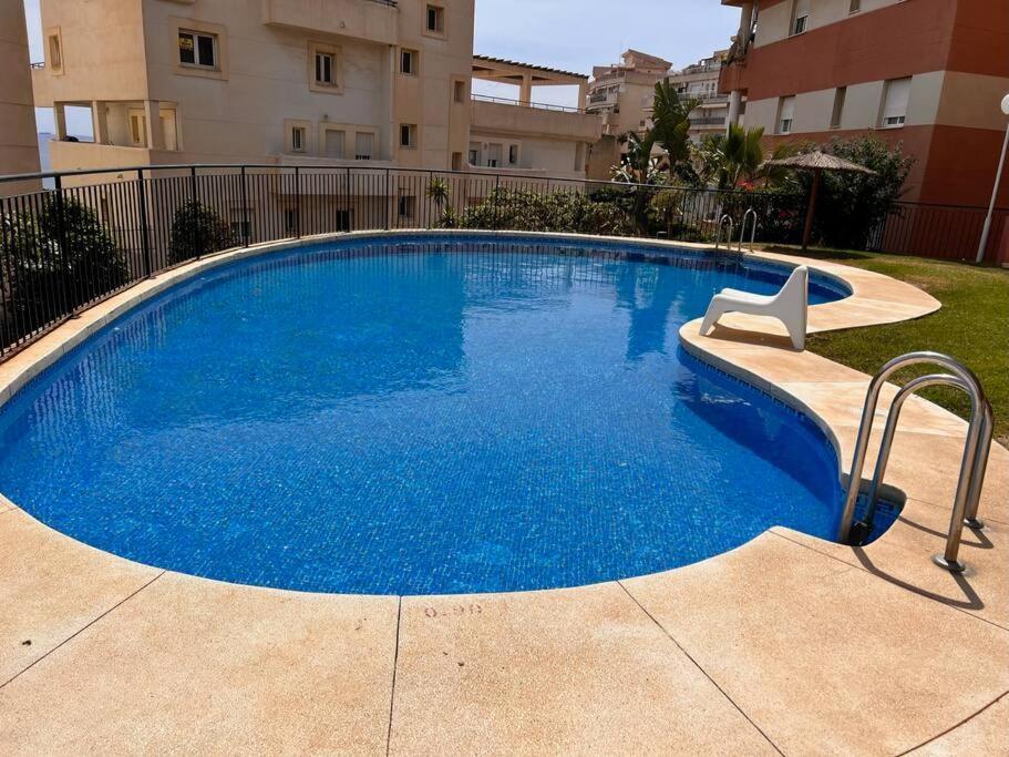 Benalmadena Costa Malaga Apartamento Muy Acogedor Con Vistas Al Mar Terraza Gigante Para Verano E Invierno Parking Eksteriør bilde