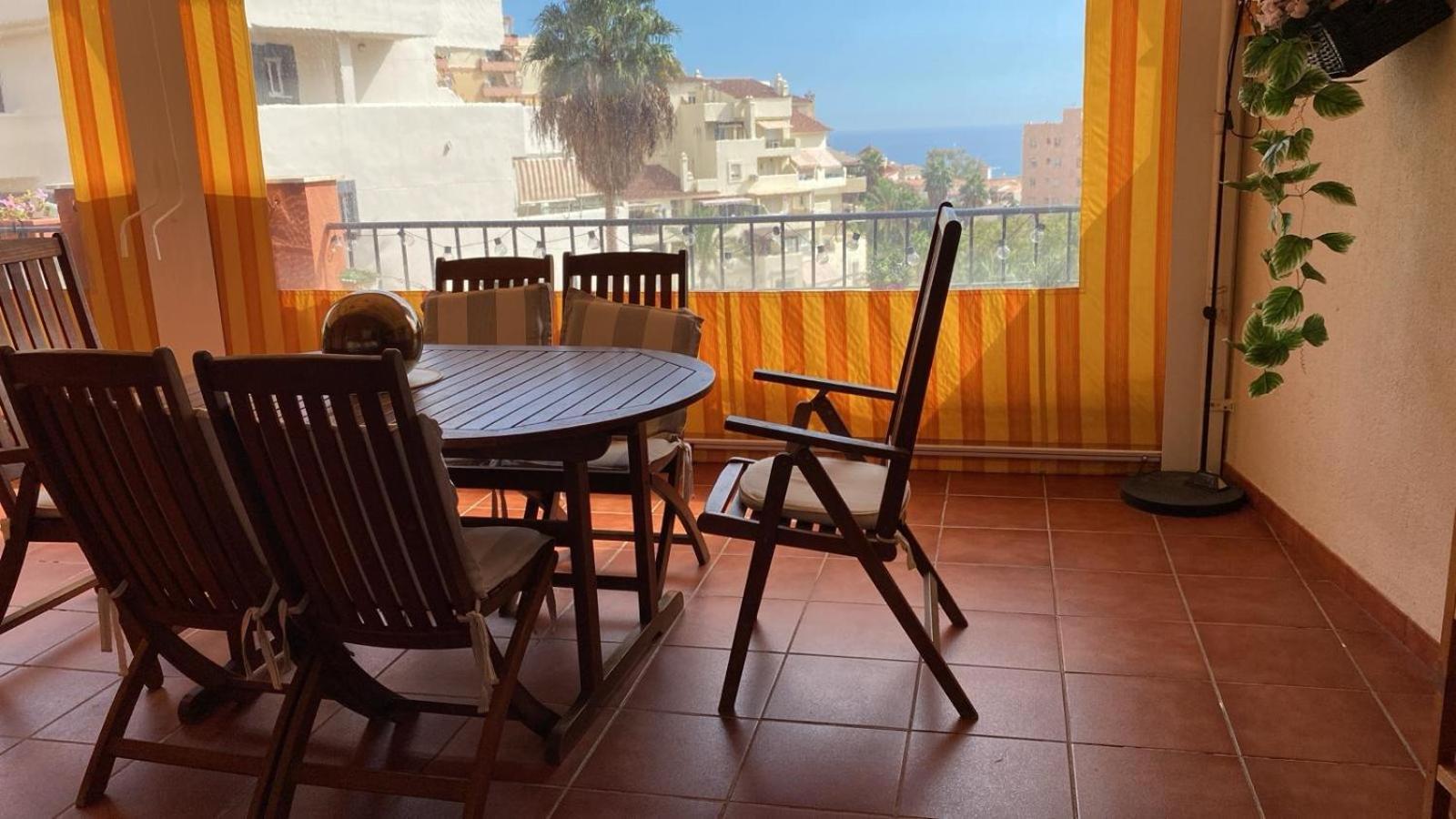 Benalmadena Costa Malaga Apartamento Muy Acogedor Con Vistas Al Mar Terraza Gigante Para Verano E Invierno Parking Eksteriør bilde